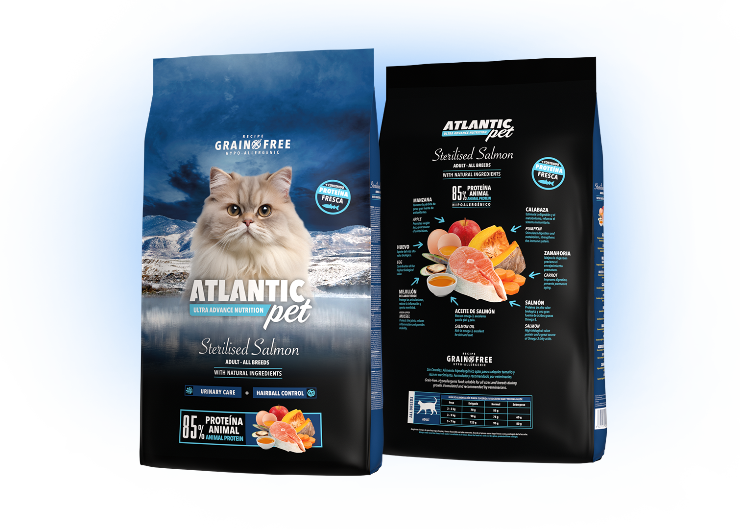 Sterilized Salmon – Ultra Grain Free Gatos - Atlantic Pet