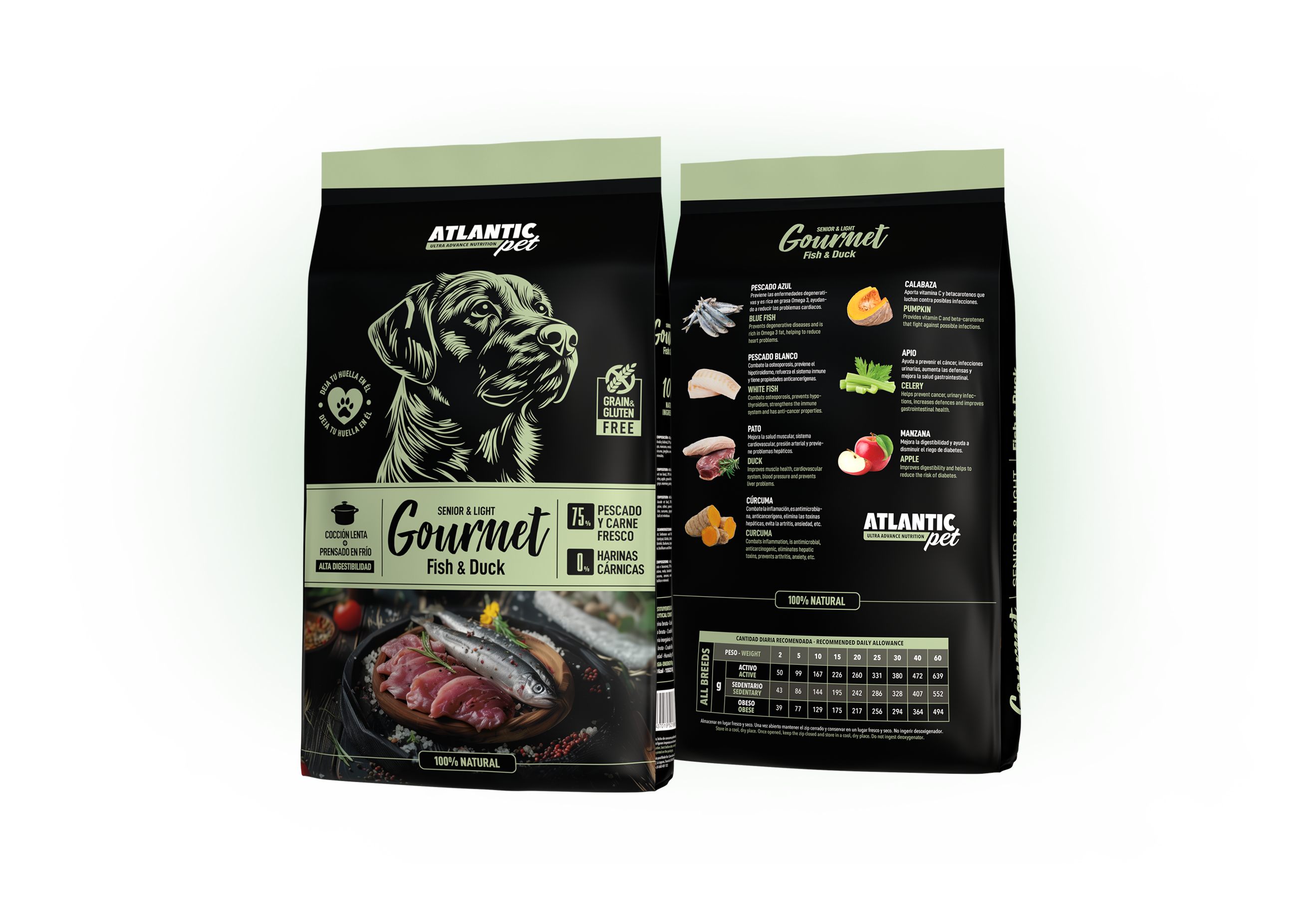 Gourmet Senior Light Fish & Duck - Atlantic Pet