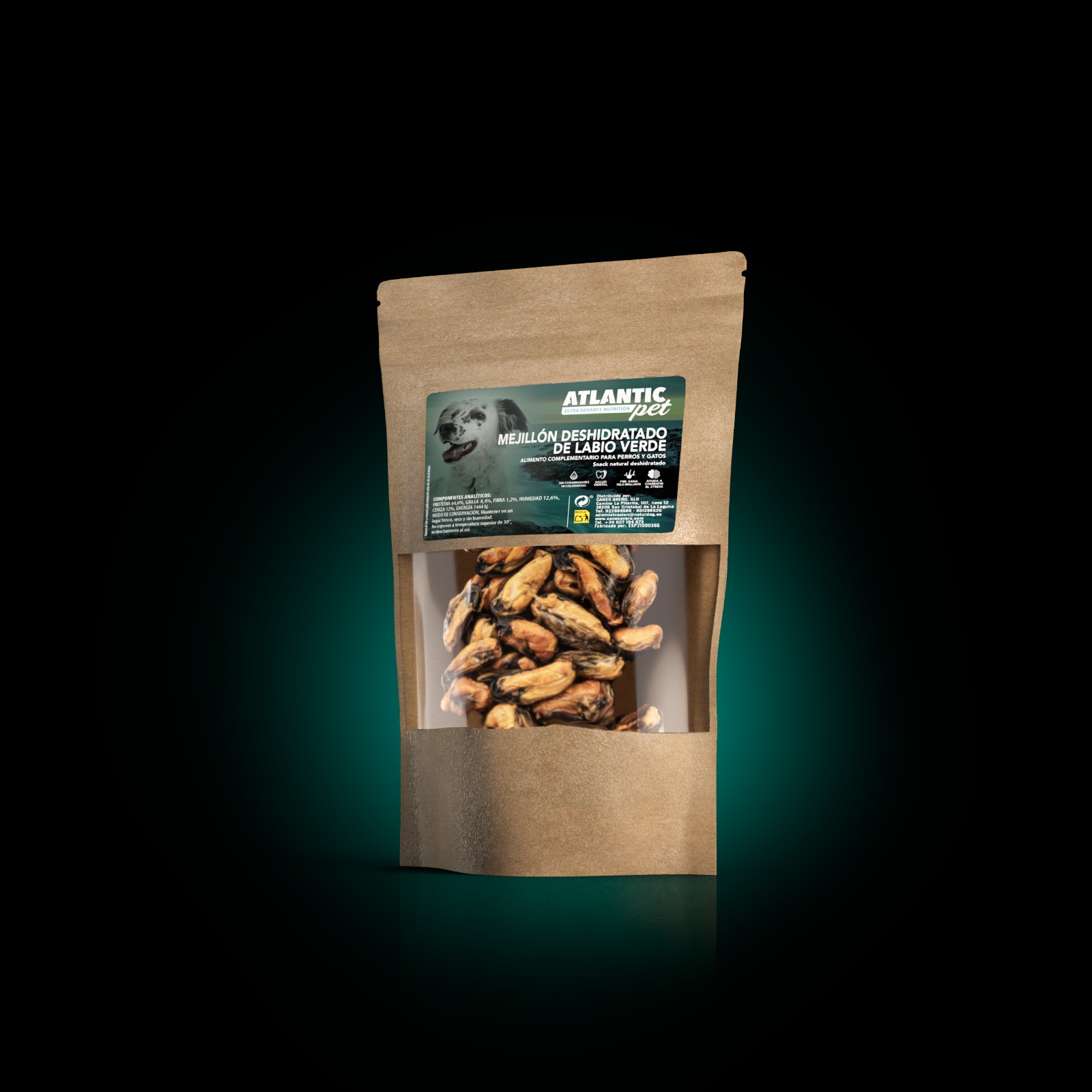 Mejillón deshidratado de labio verde - Snacks