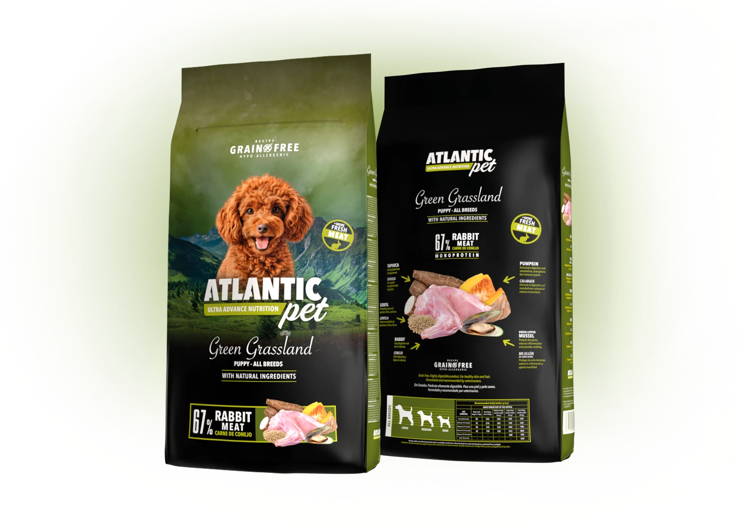 Puppy Green Grassland - Atlantic Pet