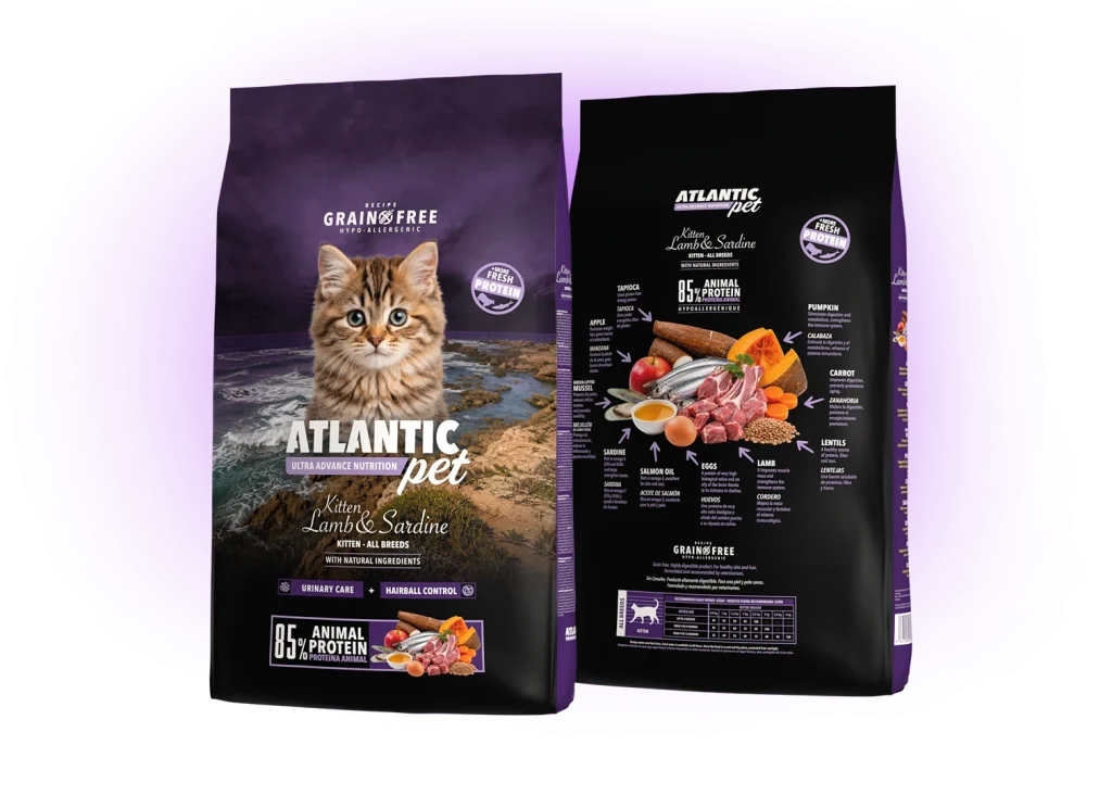 Comida de gato de Atlantic Pet, Kitten Lamb Sardine