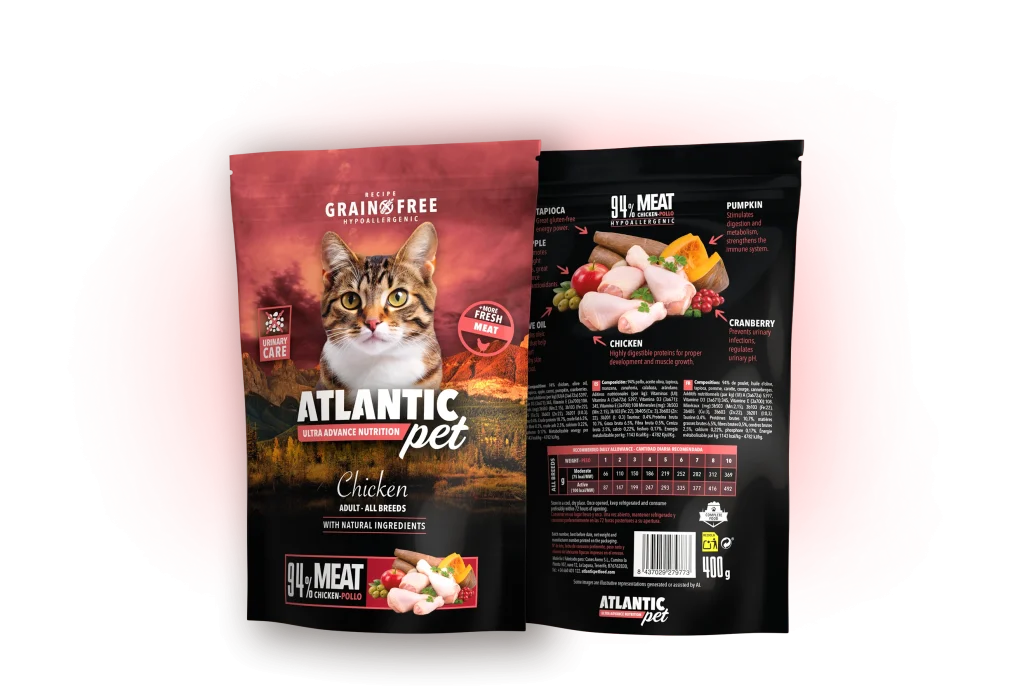 Comida humeda de gato de Atlantic Pet, Chicken