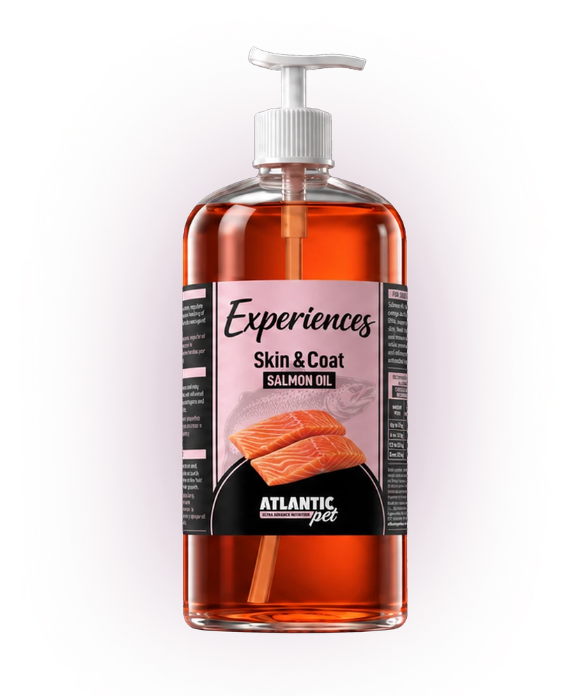 Aceite de Salmón Skin & Coat 1 litro con salvia, tomillo y romero - Suplementos